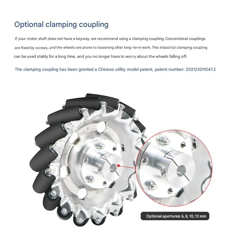Omni Wheel - diameters 60, 75, 100, 127, 152