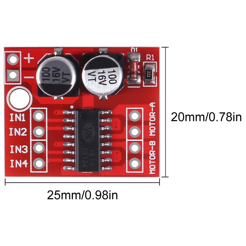 4/10pcs MX1508 DC Motor Driver - Motor Driver L298N ulasan dan harga