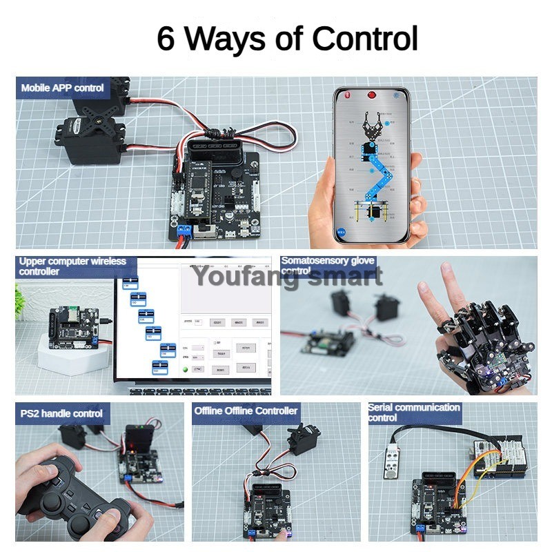 6 Channel PWM Servo and 4 Chan - Stm32 Robot ulasan dan harga