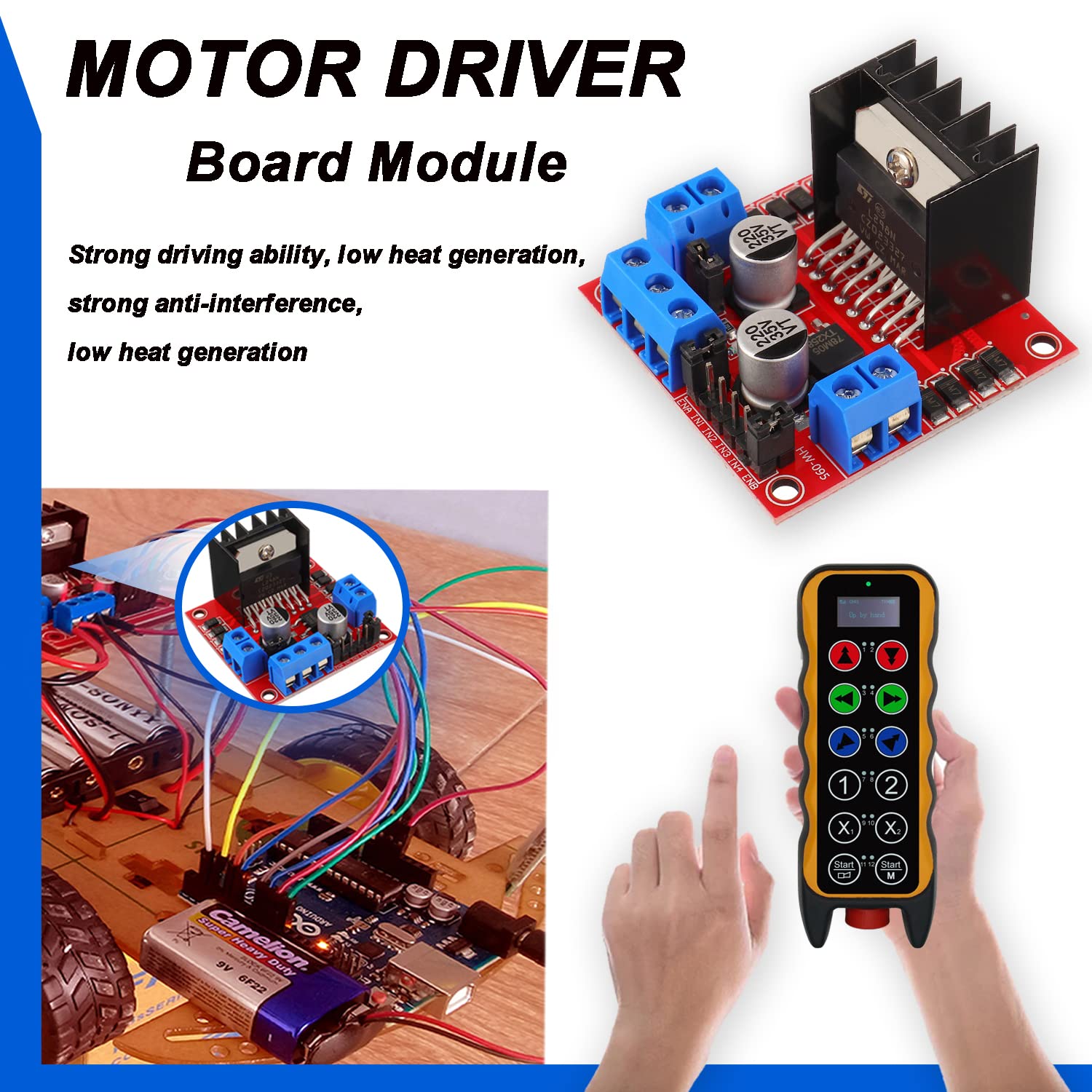L298N Motor Drive Controller B - Motor Driver L298N ulasan dan harga