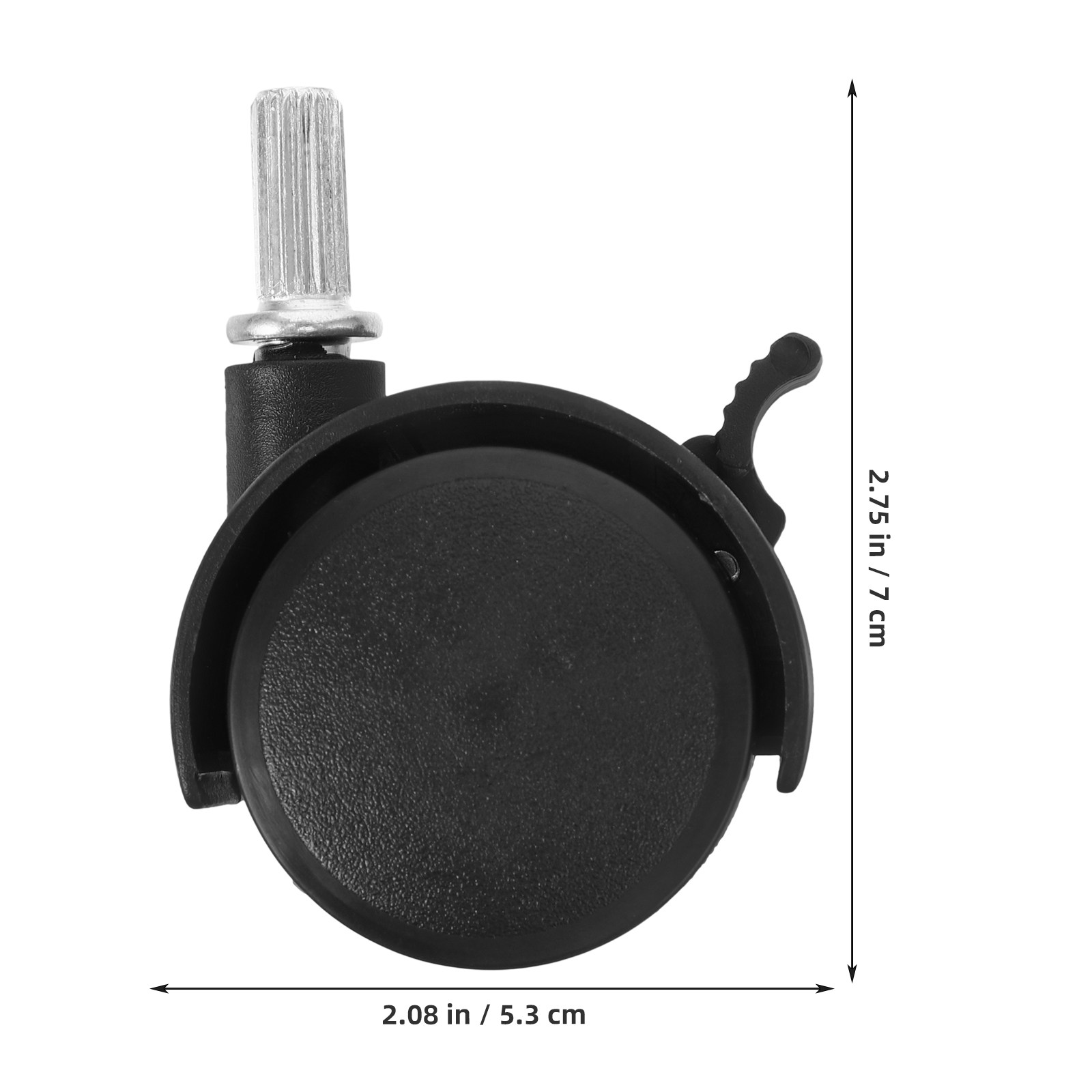 2Pcs Stem Mount Swivel Caster  - Caster Wheel ulasan dan harga