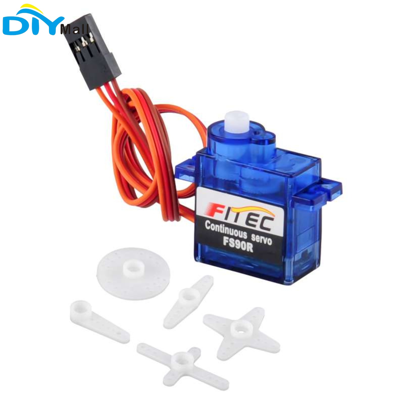 FS90R 9g Servo 360 Degree Cont - Micro Servo ulasan dan harga