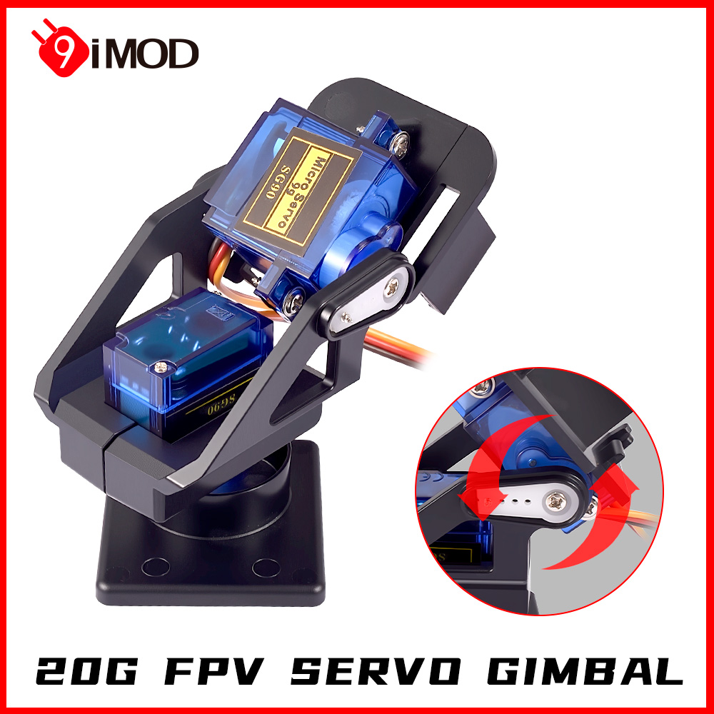 9IMOD Mini Camera Platform 20G - Pan Tilt Bracket ulasan dan harga