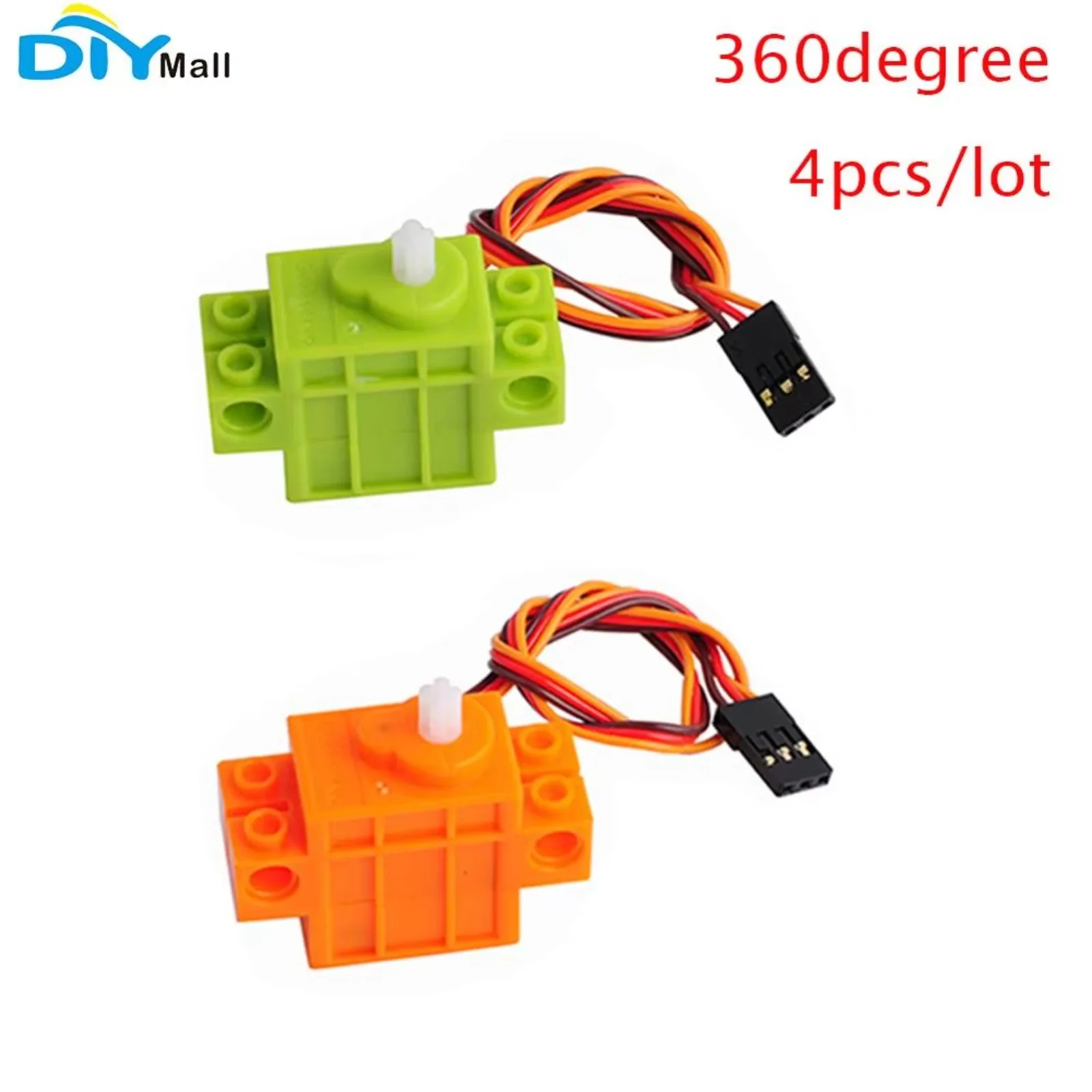 4pcs Geekservo 360 Degree Cont - Microbit Robot ulasan dan harga