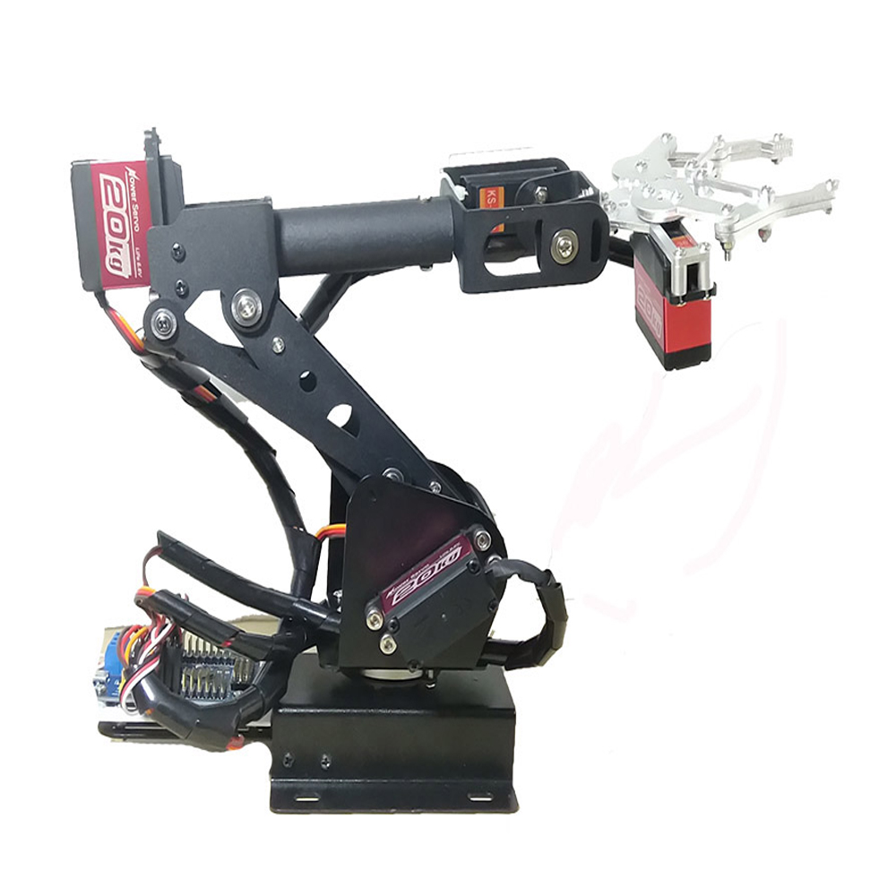 Ps2 Control 6 DOF Robotic Arm  - Robot Gripper Claw ulasan dan harga