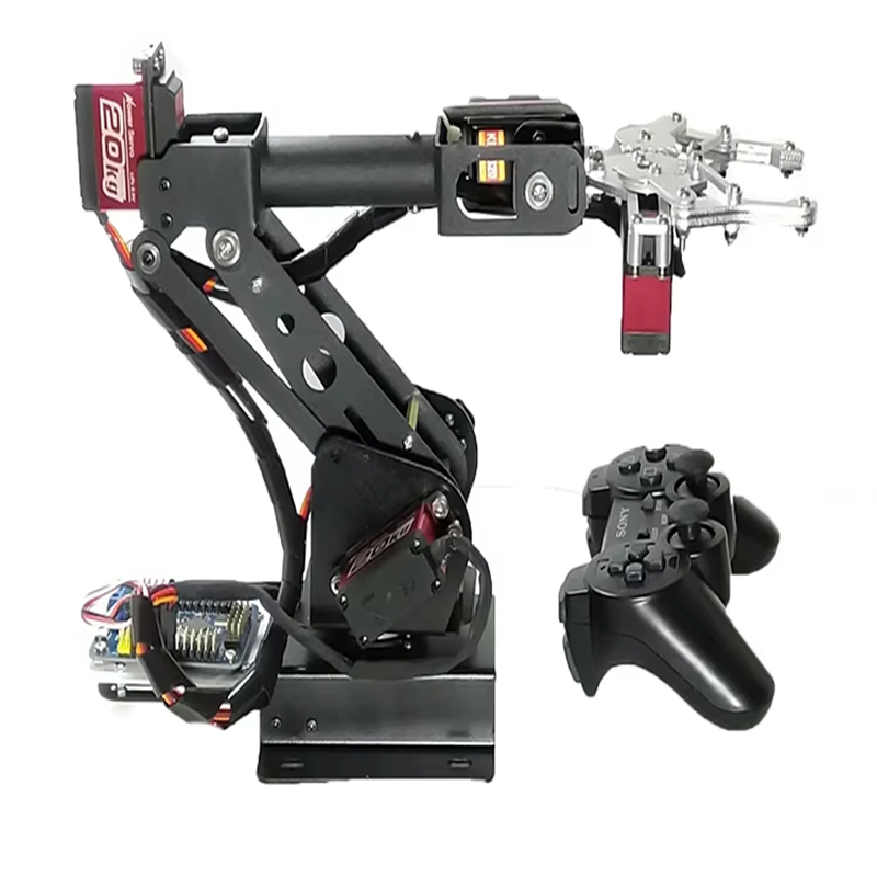 Ps2 Control 6 DOF Robotic Arm  - Robot Gripper Claw ulasan dan harga
