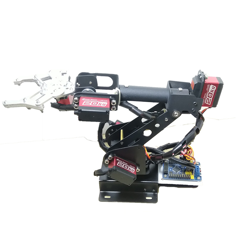 Ps2 Control 6 DOF Robotic Arm  - Robot Gripper Claw ulasan dan harga