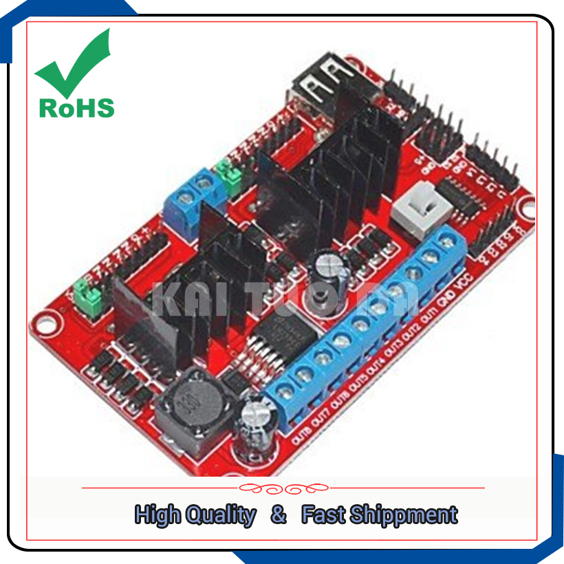 L298N V3 / four 4 DC stepper m - Motor Driver L298N ulasan dan harga