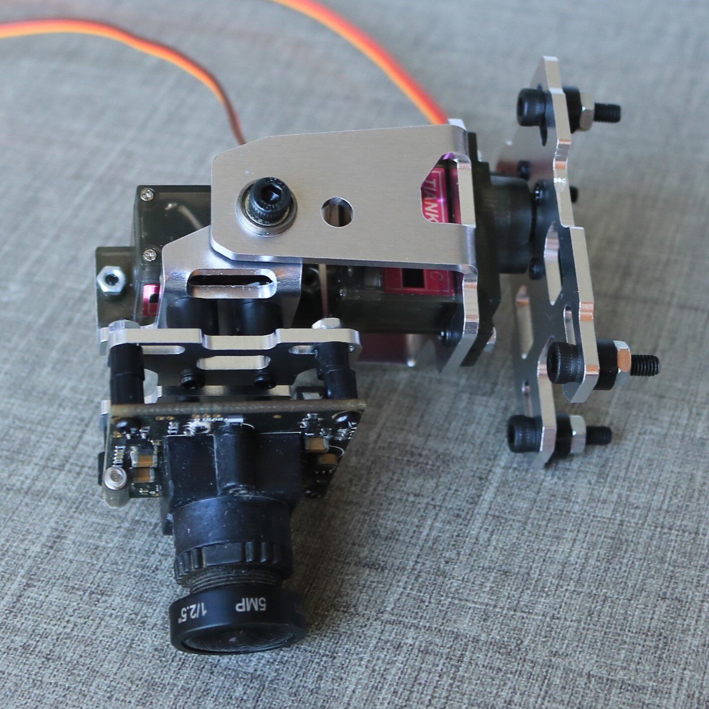 DC 4.8-5V Dual Servo Gimbal Br - Pan Tilt Bracket ulasan dan harga