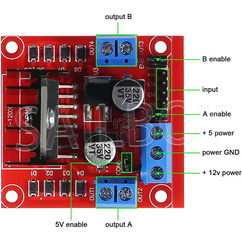 1/5/10PCS L298N DC Motor Drive - Motor Driver L298N ulasan dan harga