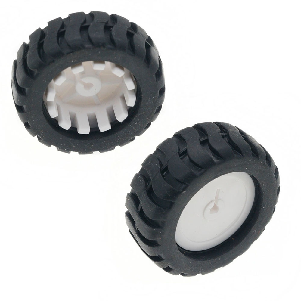 D-axis rubber tire Robot Acces - Robot Wheel ulasan dan harga