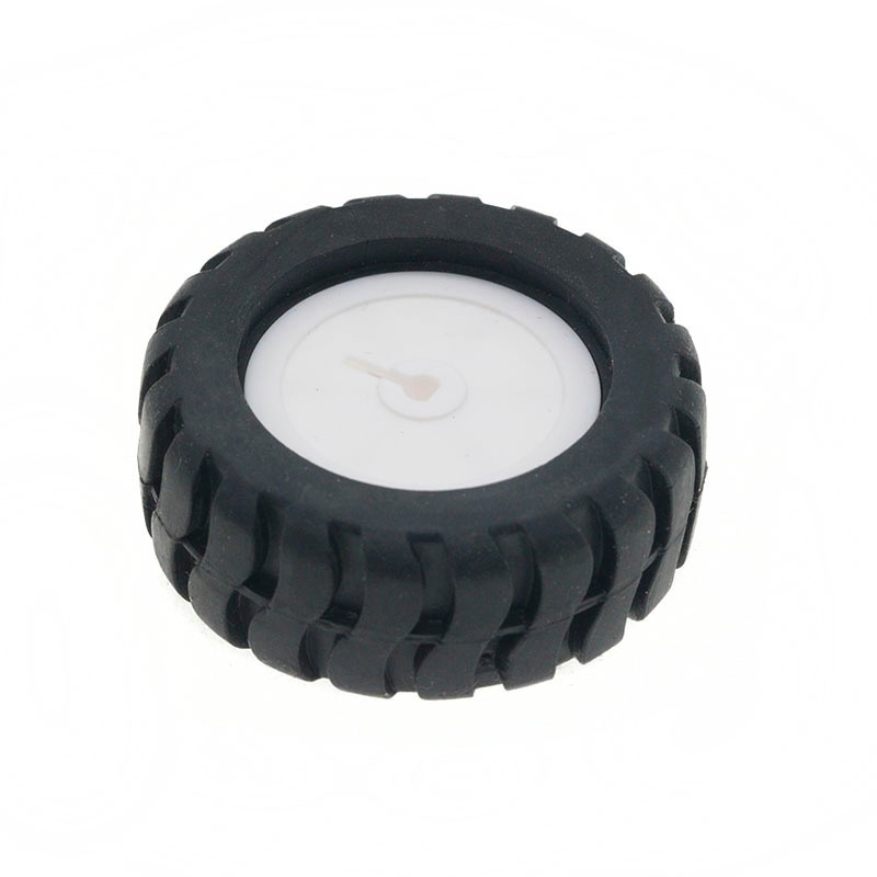 D-axis rubber tire Robot Acces - Robot Wheel ulasan dan harga
