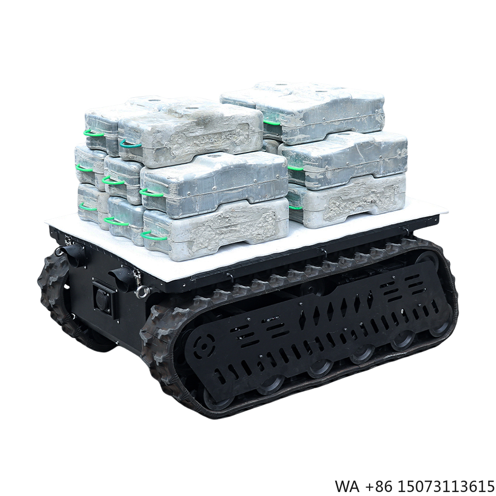 300 600kg Load RC Tank Crawler - Robot Track ulasan dan harga