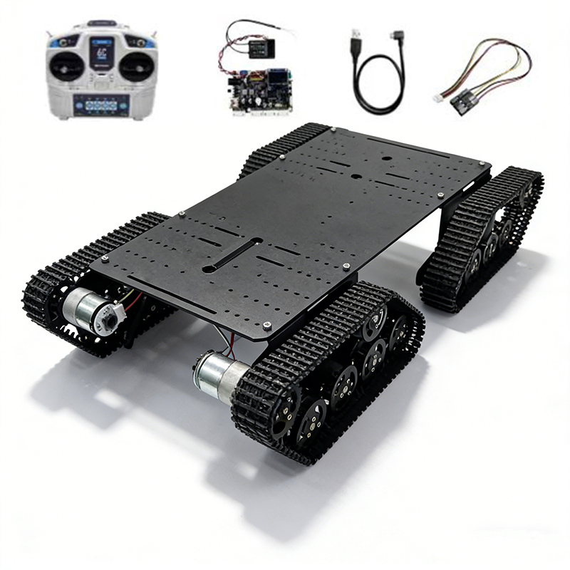 Assembled Big Load RC Tank 4WD - Stm32 Robot ulasan dan harga