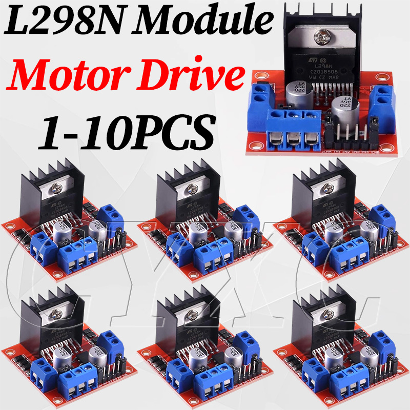 1-10PCS L298N Stepper Motor Dr - Motor Driver L298N ulasan dan harga