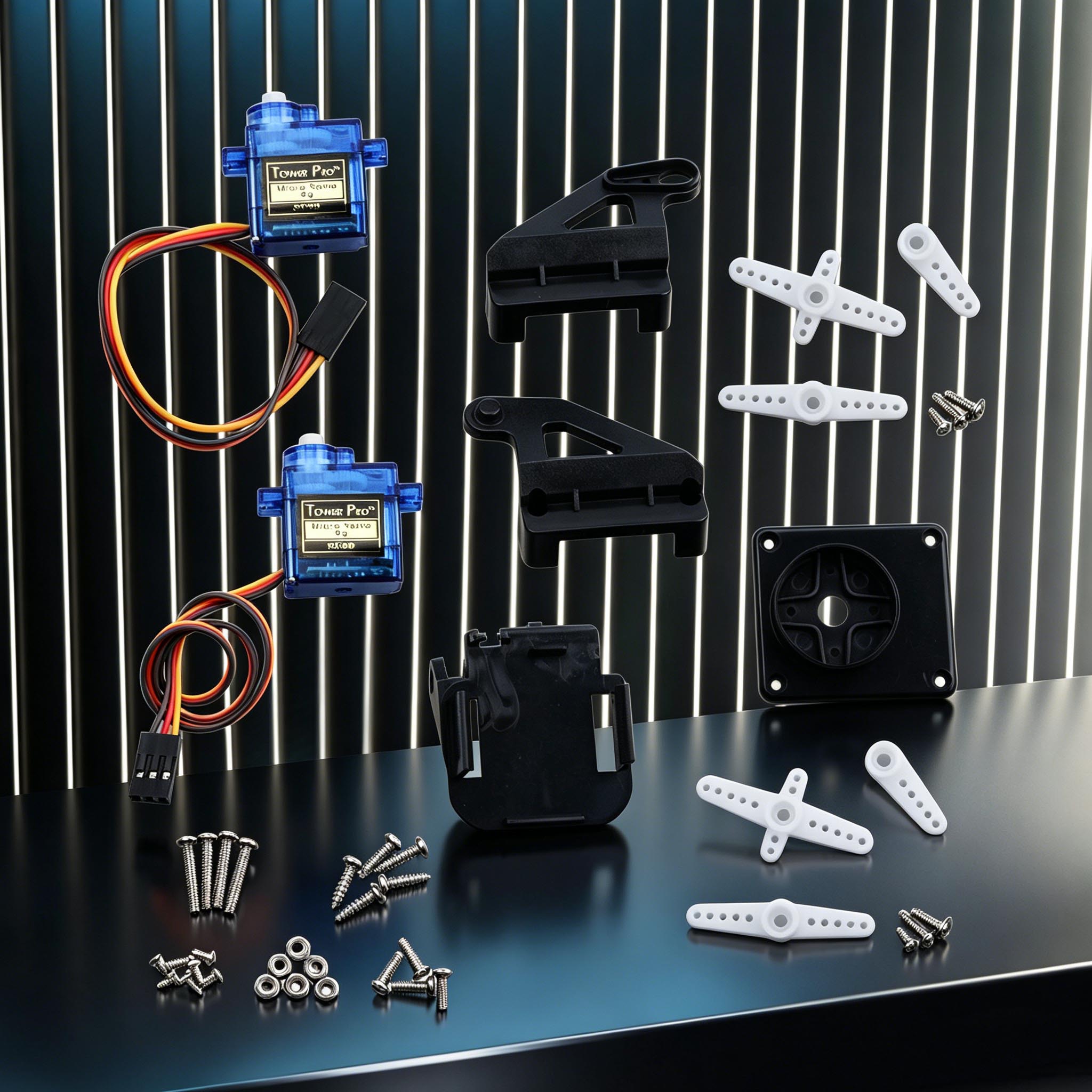 2 Axis Servo Gimbal Bracket FP - Servo Pan Tilt ulasan dan harga