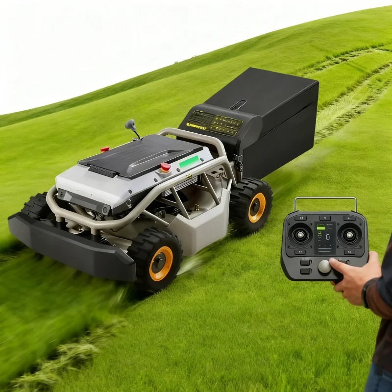 Customized Remote Control Lawn - Robot Wheel ulasan dan harga