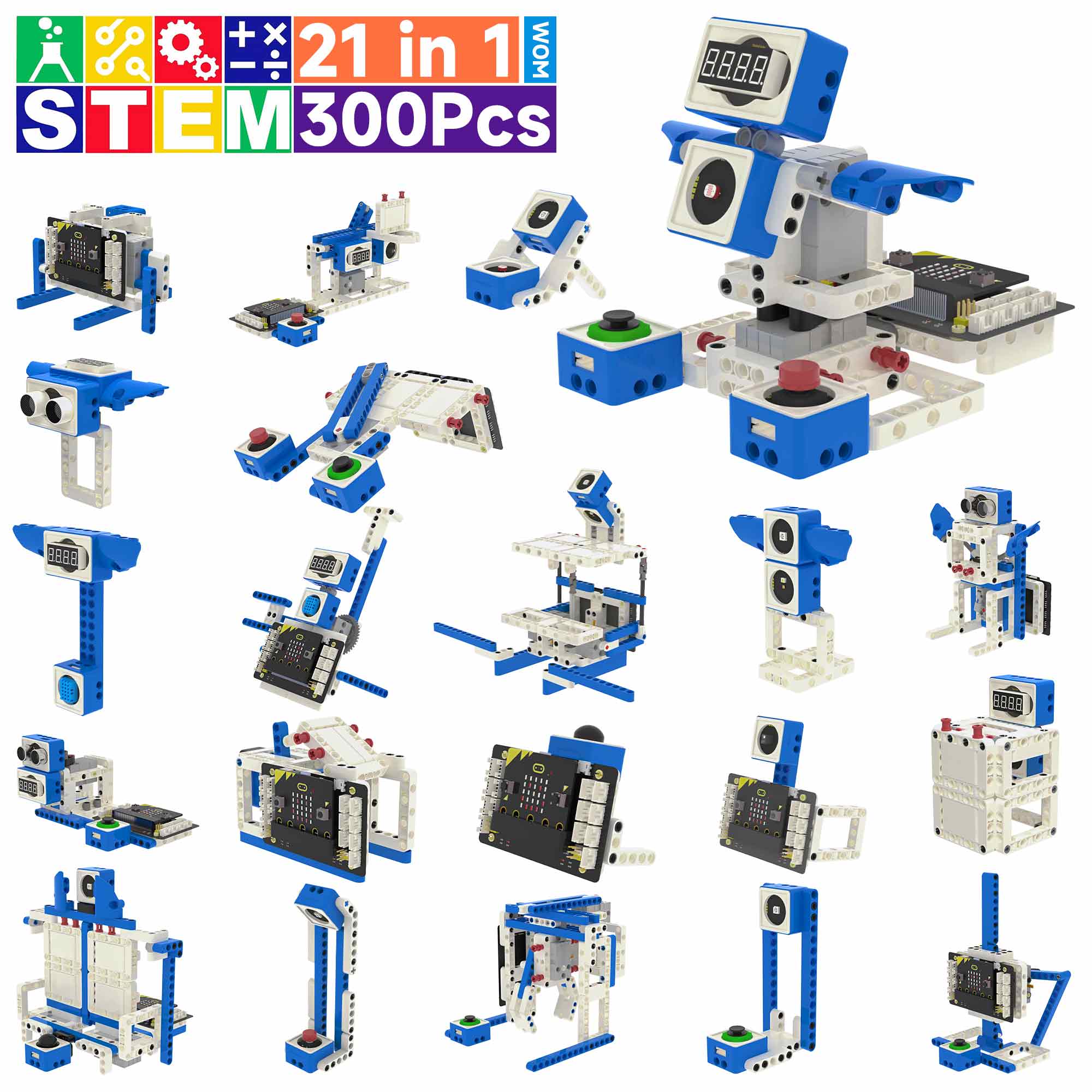21 in 1 Microbit Robotics Kit  - Microbit Robot ulasan dan harga