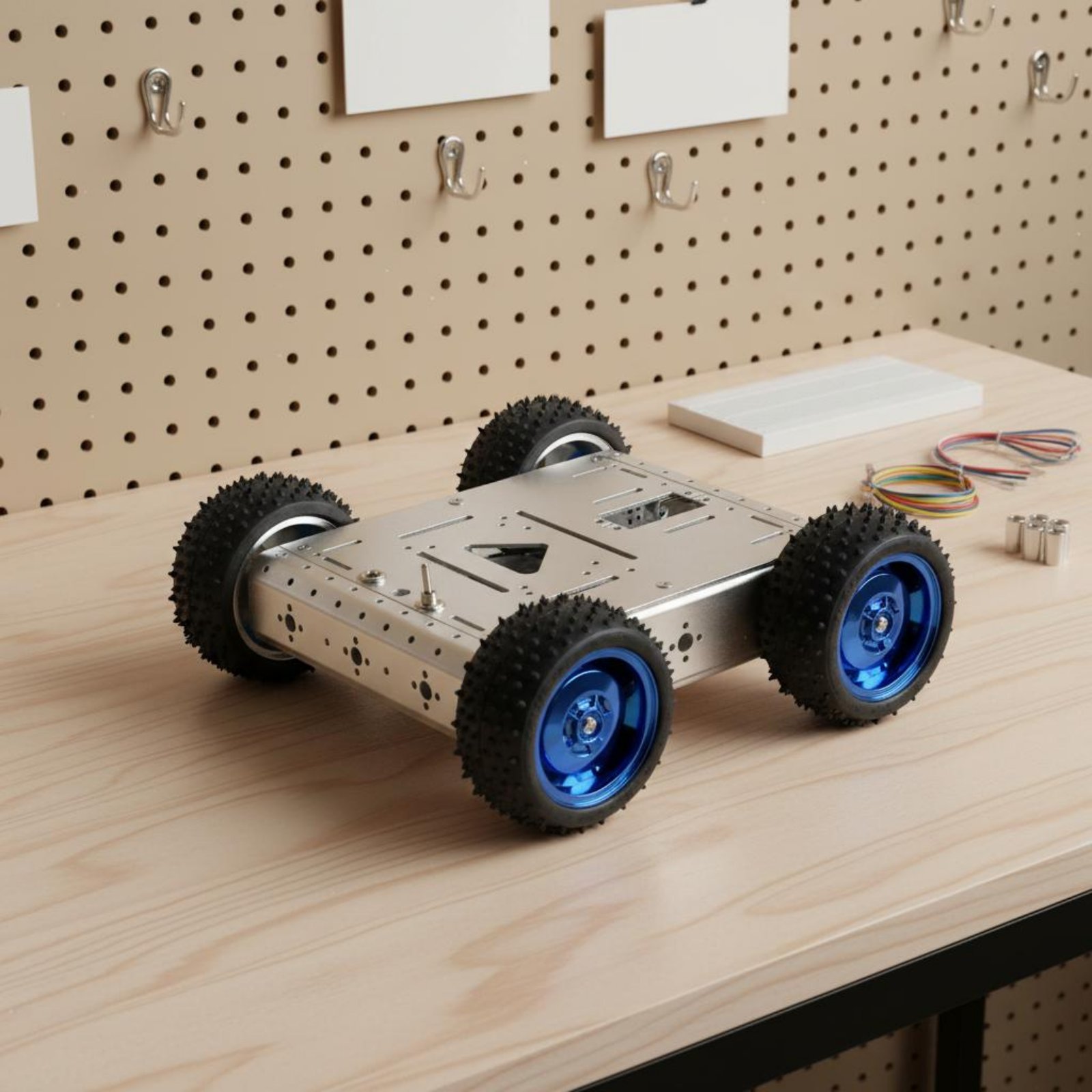 4WD Smart Car Chassis 1.5KG Lo - Robot Wheel ulasan dan harga