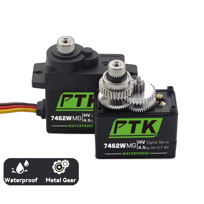 PTK 7462W MG Metal gear 9g mic - Micro Servo ulasan dan harga