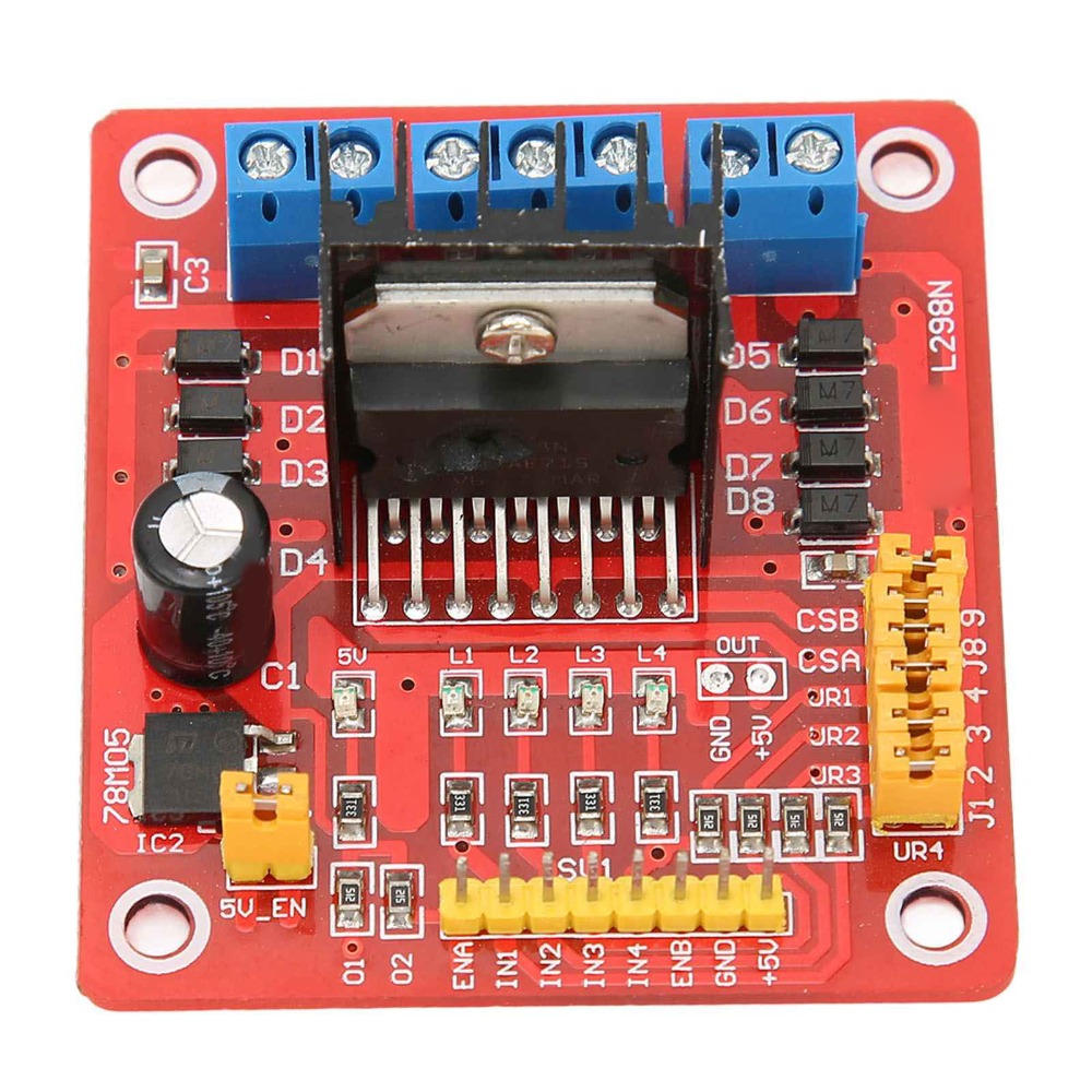 L298N Stepper Motor Driver Mod - Motor Driver L298N ulasan dan harga