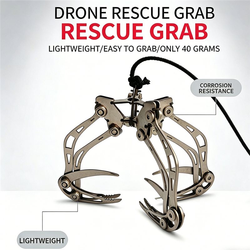 Stainless Steel Light Weight D - Robot Gripper Claw ulasan dan harga
