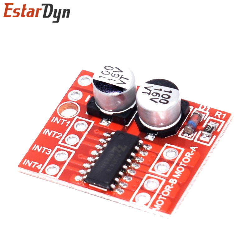 Estardyn 2 DC motor drive modu - Motor Driver L298N ulasan dan harga