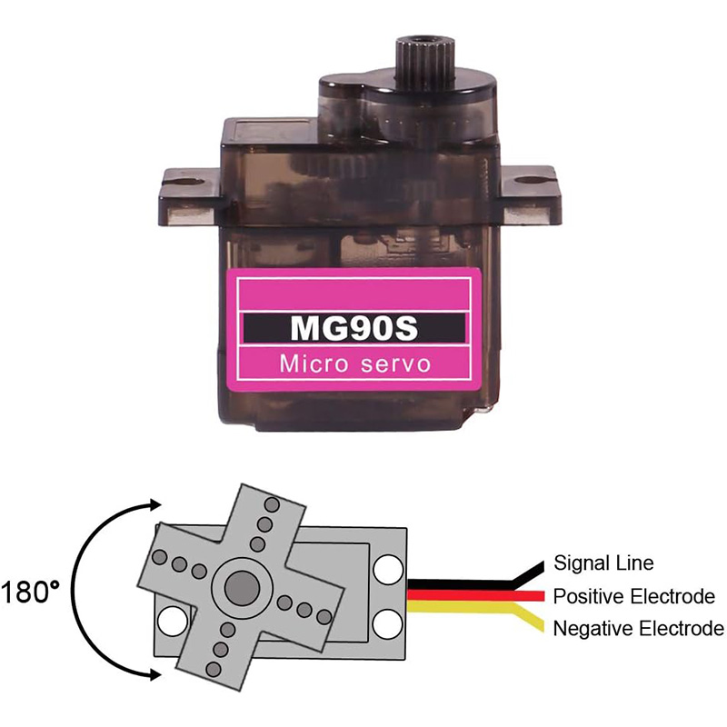 MG90S Servo 5/10/20/40Pcs All  - Micro Servo ulasan dan harga