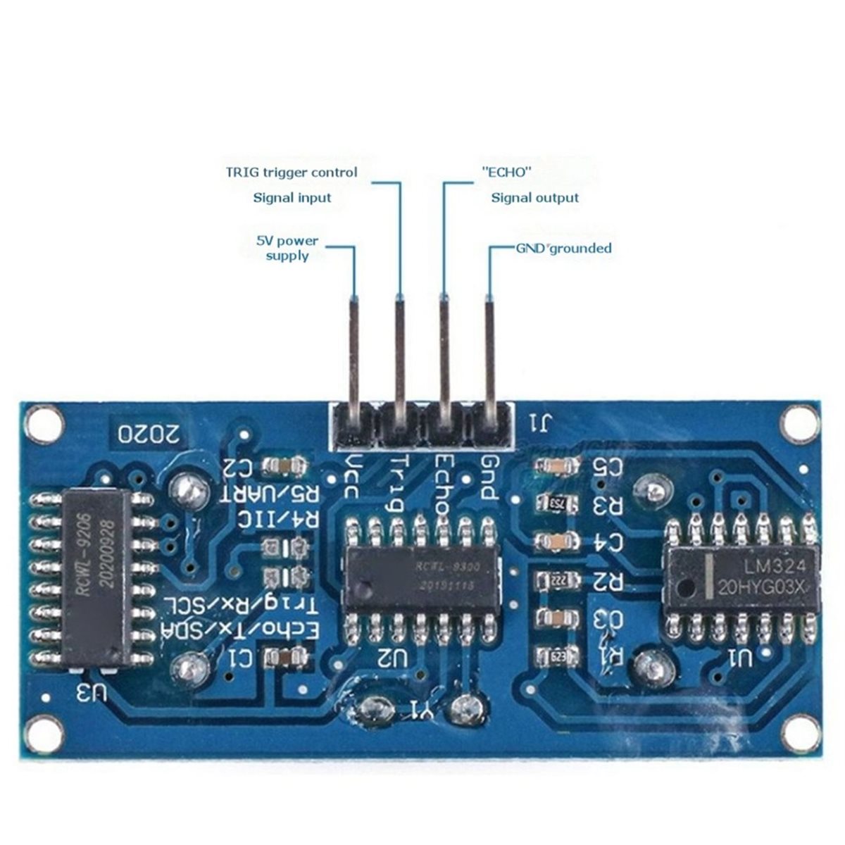 6PCS HC-SR04 Ultrasonic Sensor - Ultrasonic Distance Sensor ulasan dan harga