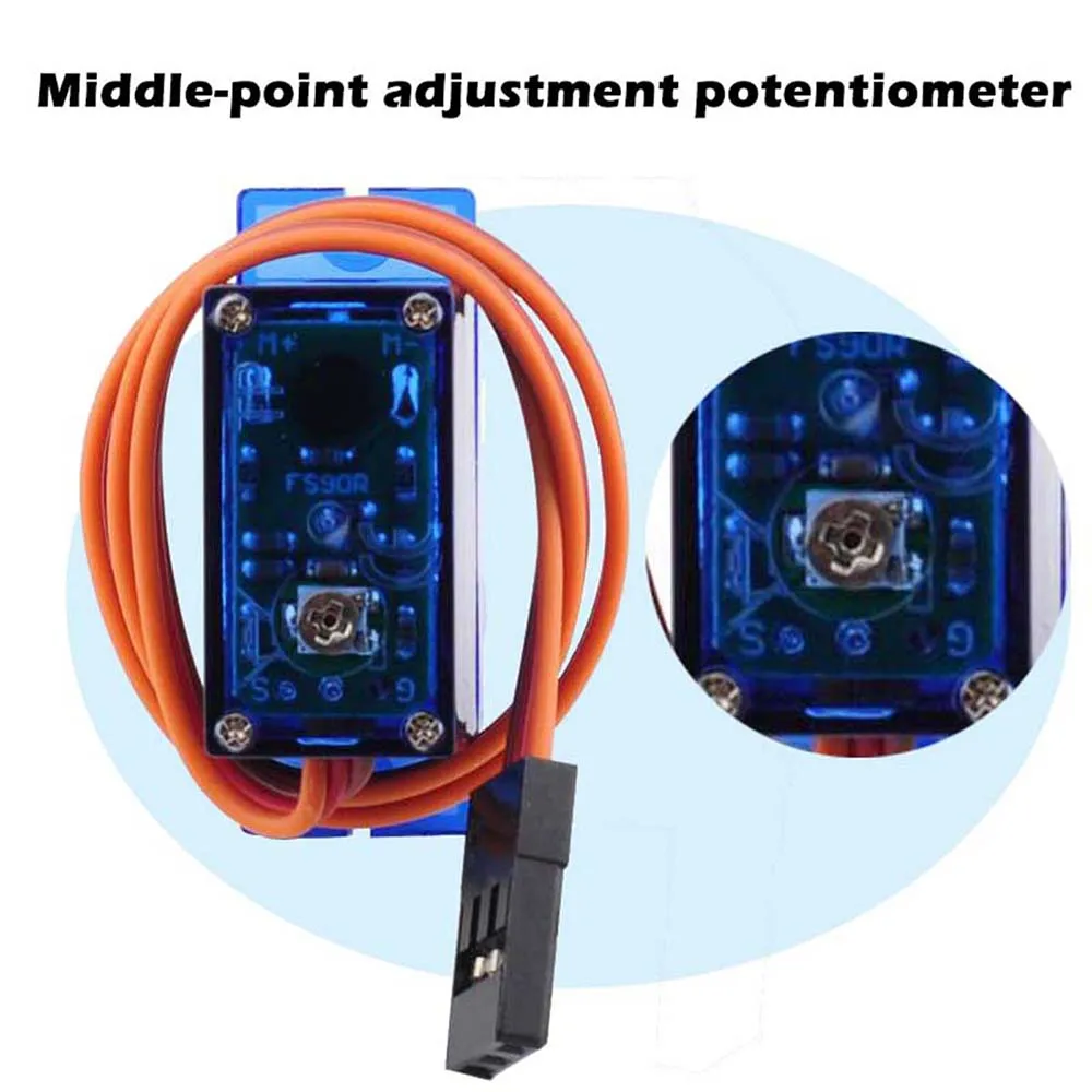 4Sets Feetech FS90R Servo 360  - Micro Servo ulasan dan harga