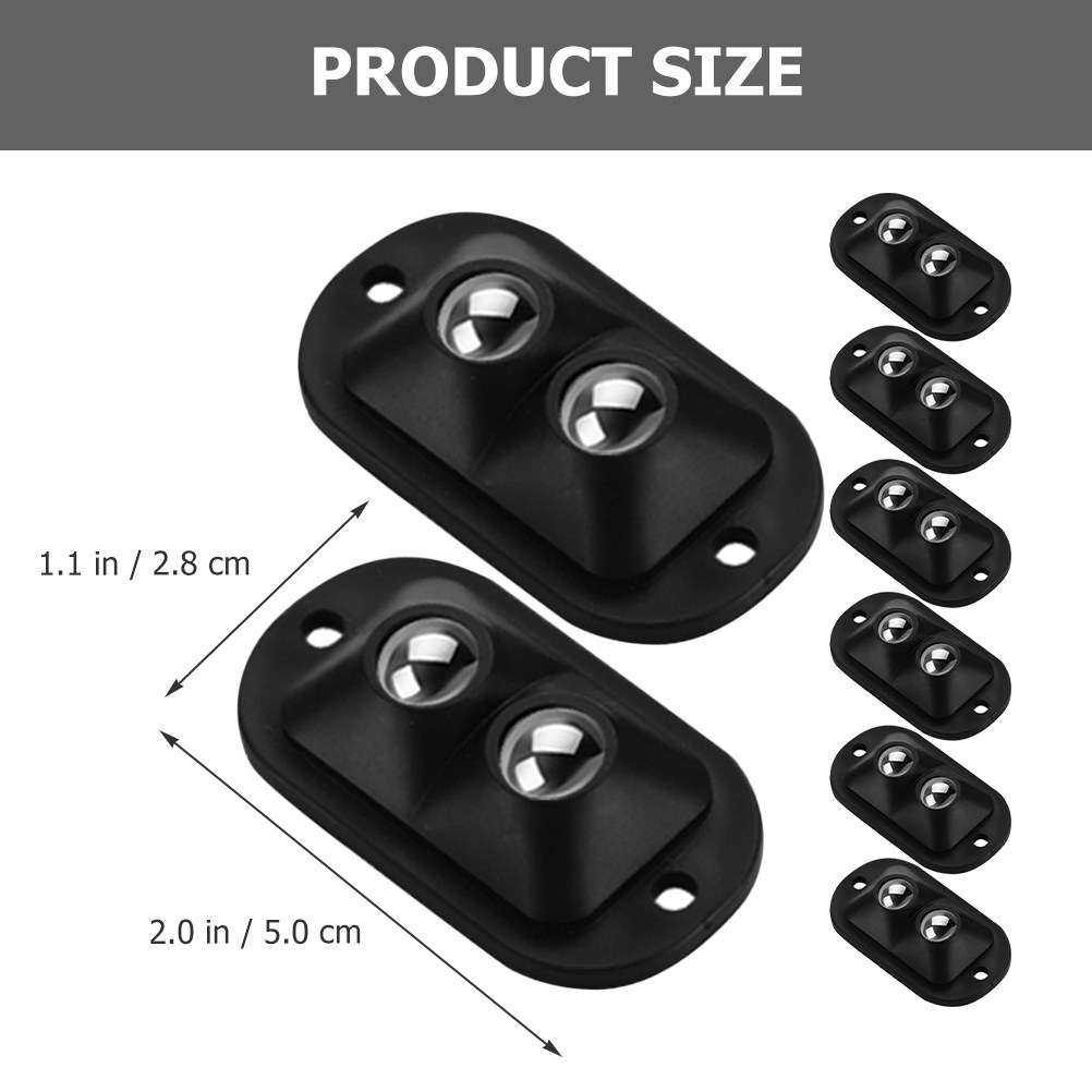8Pcs Mini Universal Ball Type  - Caster Wheel ulasan dan harga