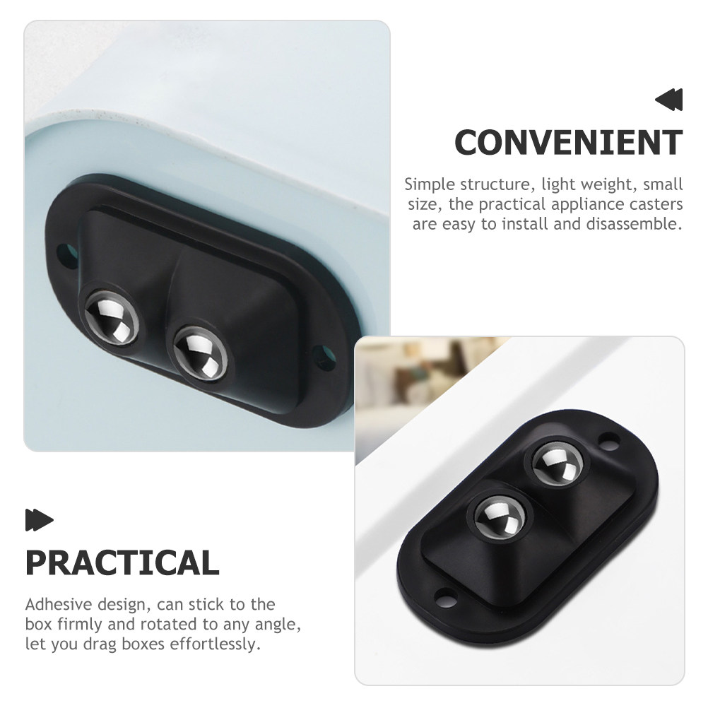 8Pcs Mini Universal Ball Type  - Caster Wheel ulasan dan harga