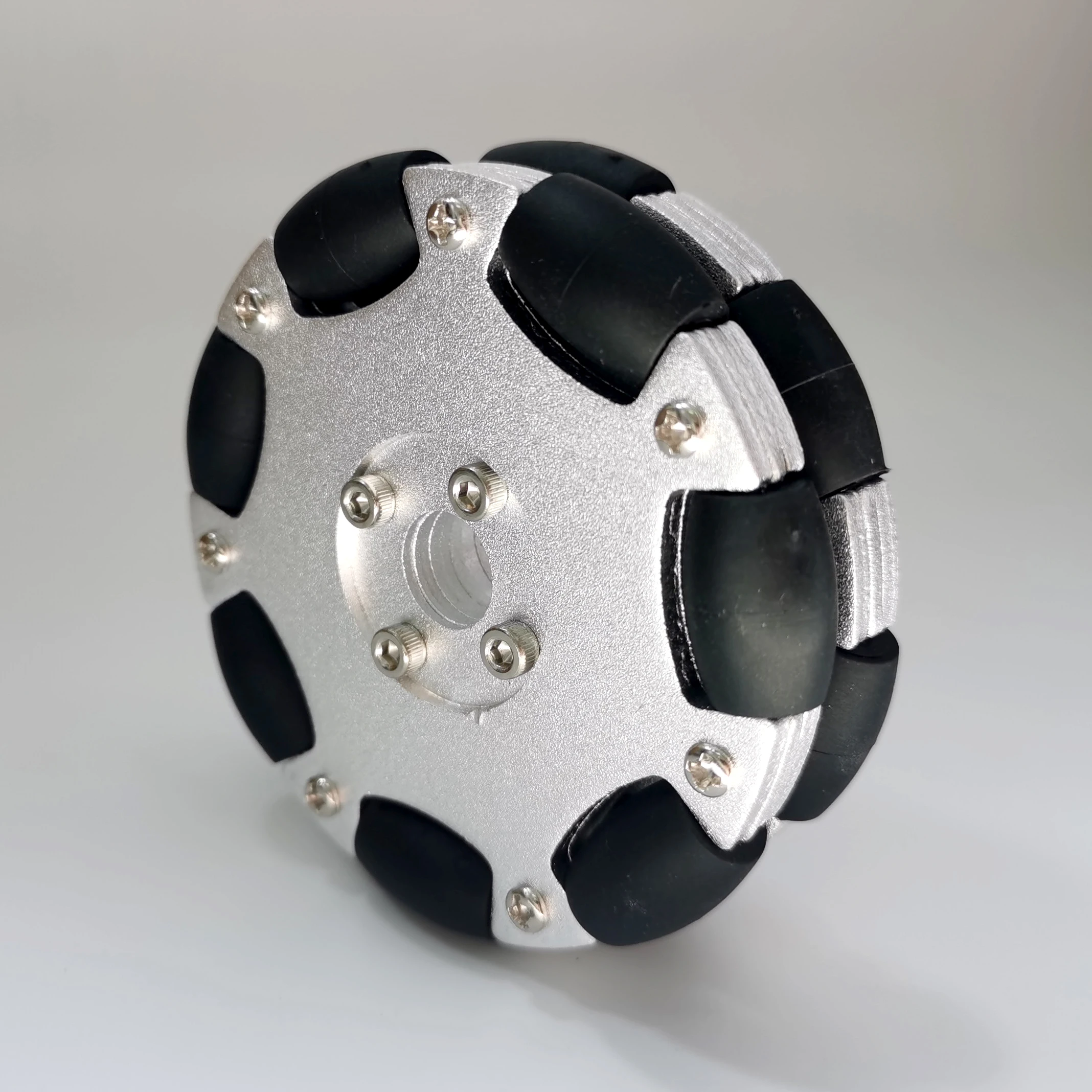 82mm Aluminum Double  Omni-Dir - Omni Wheel ulasan dan harga