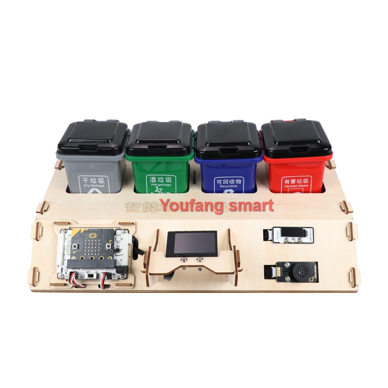 Waste Sorting Robot Kit AI Vis - Microbit Robot ulasan dan harga