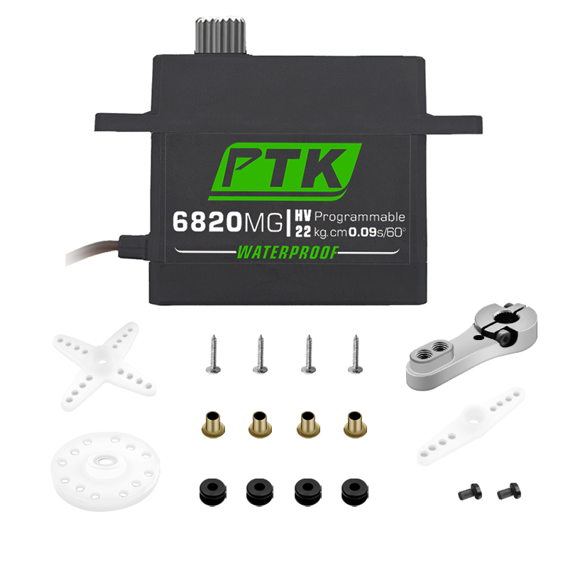 PTK servo Metal gear 20Kg 30Kg - Micro Servo ulasan dan harga